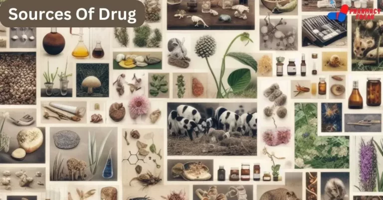 Sources of drug
