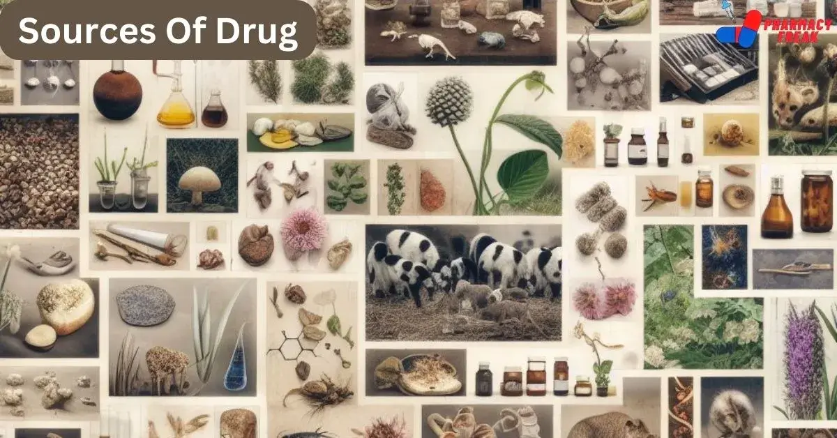 Sources of drug