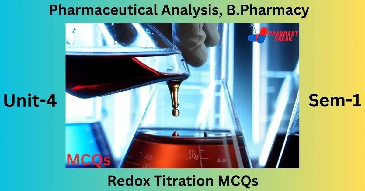 Redox Titration MCQ