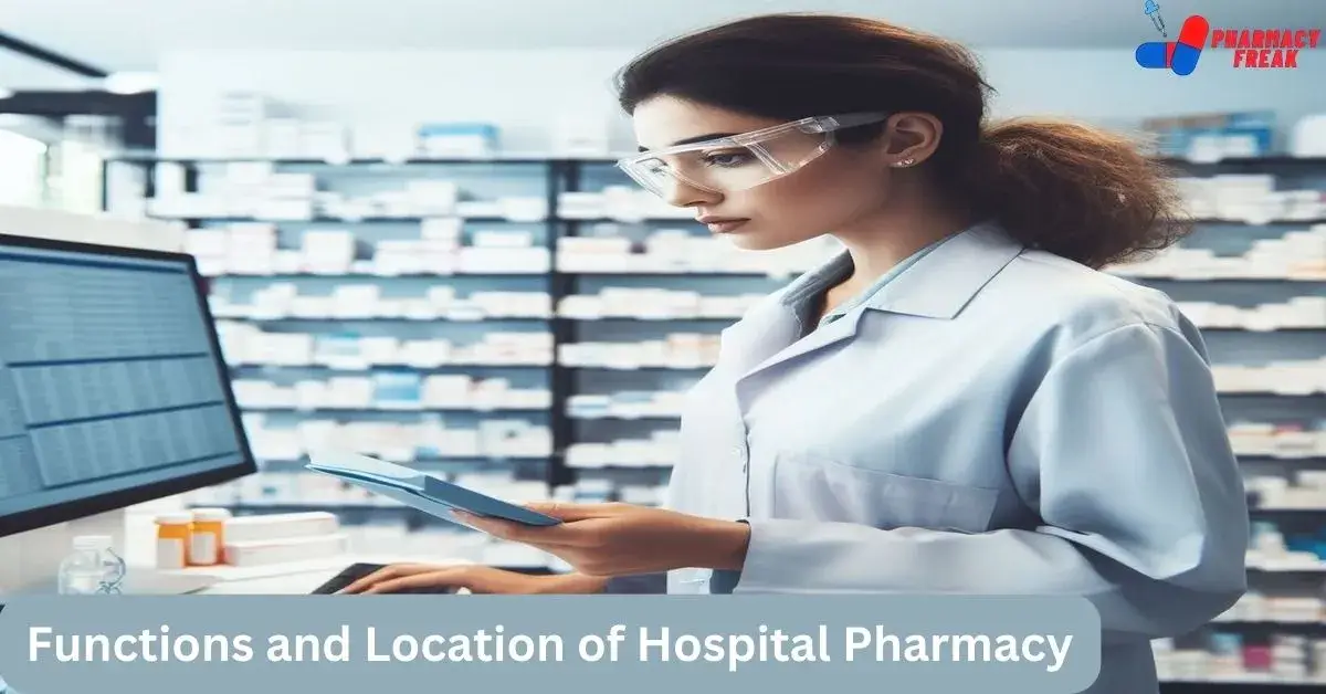 Functions of Hospital Pharmacy