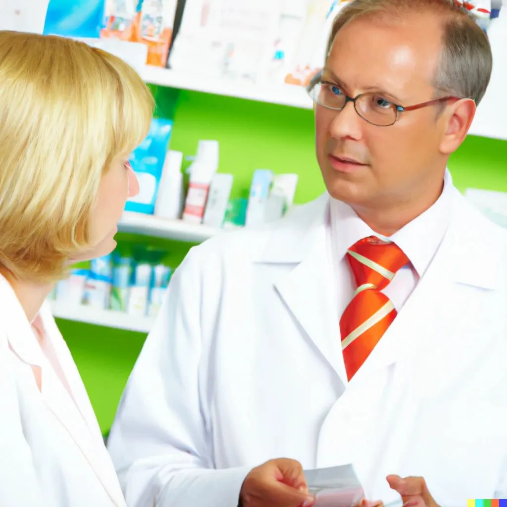 Pharmacists also work closely with doctors