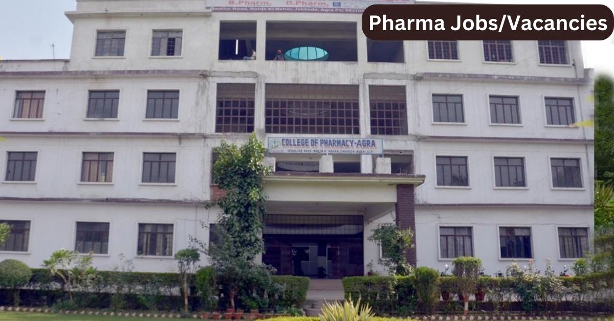 Job Opportunities at Agra Public Pharmacy College of Diploma