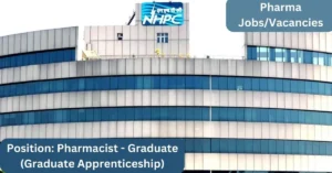 NHPC Limited Recruitment: Pharma Apprenticeship