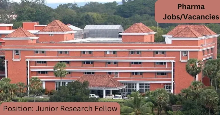 Rajiv Gandhi Centre for Biotechnology (RGCB) - Opportunity for Junior Research