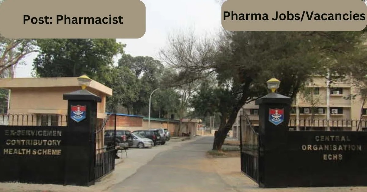 Pharmacist Recruitment under Ministry of Defence, Government of India