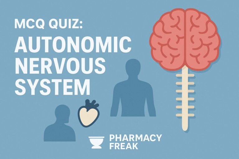 MCQ Quiz-Autonomic Nervous System