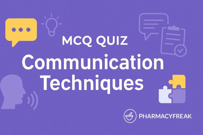 MCQ Quiz-Communication Techniques