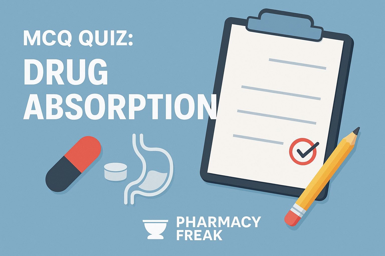 MCQ Quiz-Drug Absorption