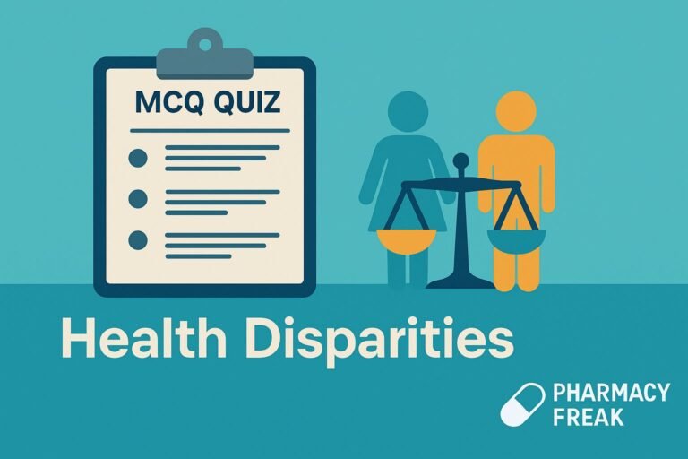 MCQ Quiz-Health Disparities