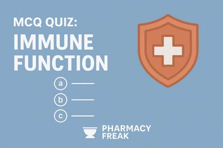 MCQ Quiz-Immune Function