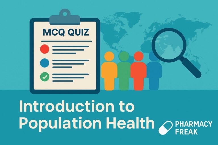 MCQ Quiz- Introduction to Population Health