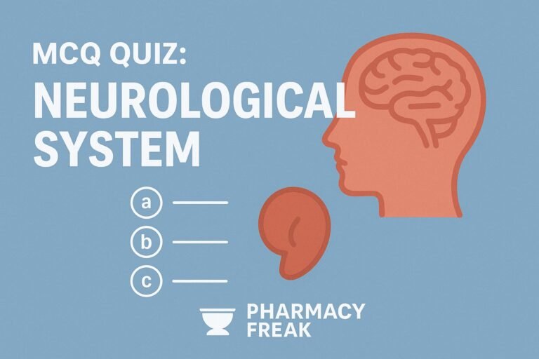MCQ Quiz-Neurological System
