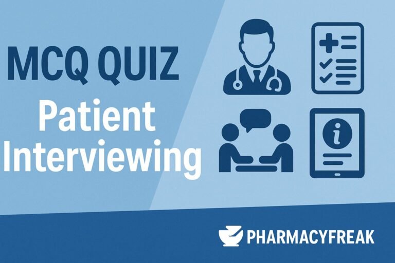 MCQ Quiz-Patient Interviewing