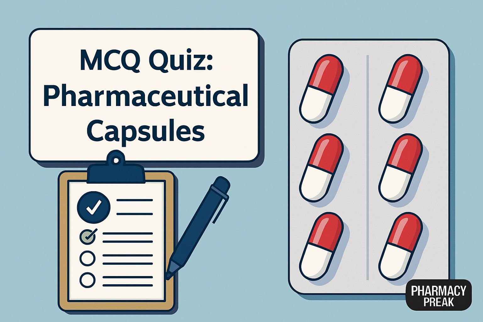MCQ Quiz-Pharmaceutical Capsules