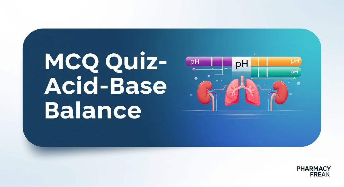 MCQ Quiz-Acid-Base Balance