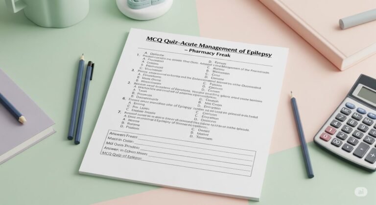 MCQ Quiz-Acute Management of Epilepsy