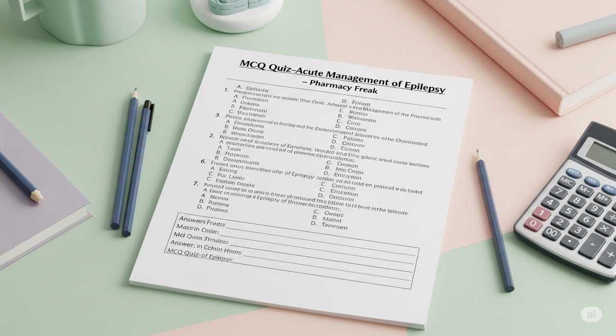 MCQ Quiz-Acute Management of Epilepsy