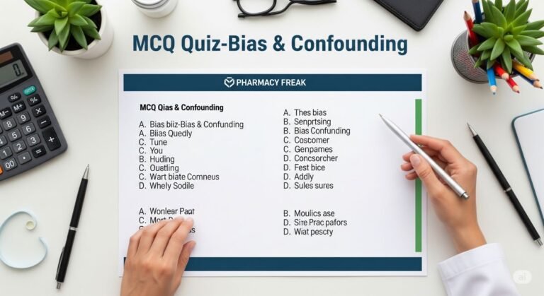MCQ Quiz-Bias & Confounding