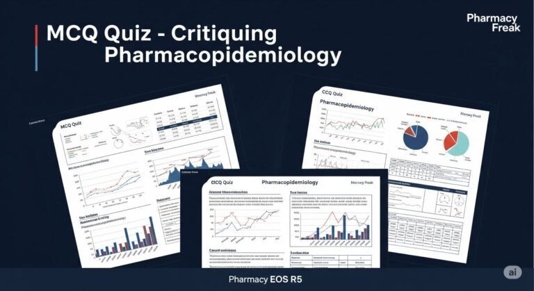 MCQ Quiz-Critiquing Pharmacoepidemiology