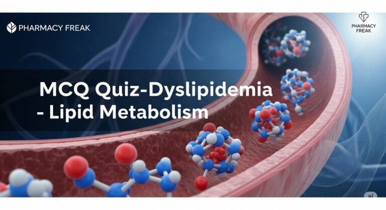 MCQ Quiz-Dyslipidemia – Lipid Metabolism