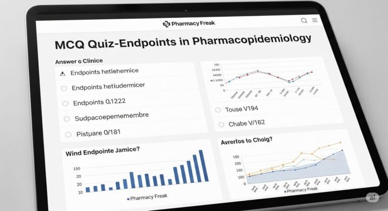 MCQ Quiz- Endpoints in Pharmacoepidemiology