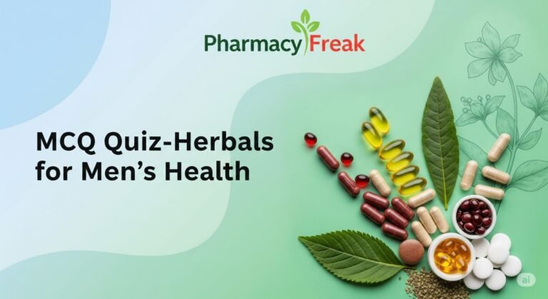 MCQ Quiz- Herbals for Men’s Health