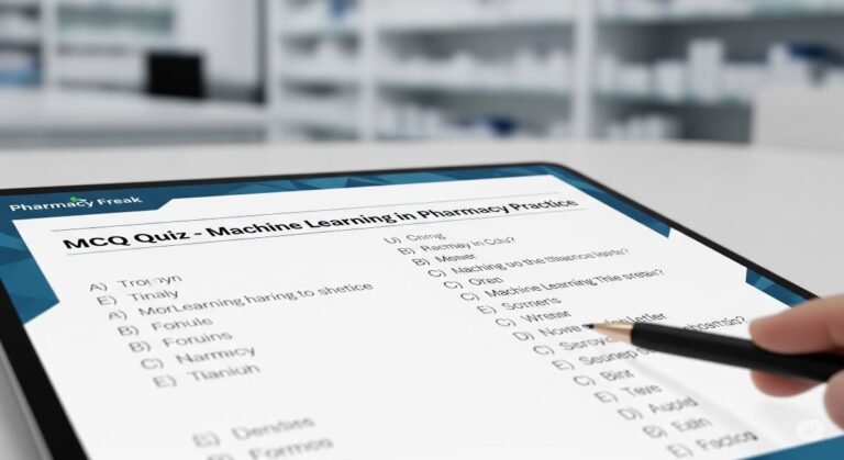 MCQ Quiz- Machine Learning in Pharmacy Practice