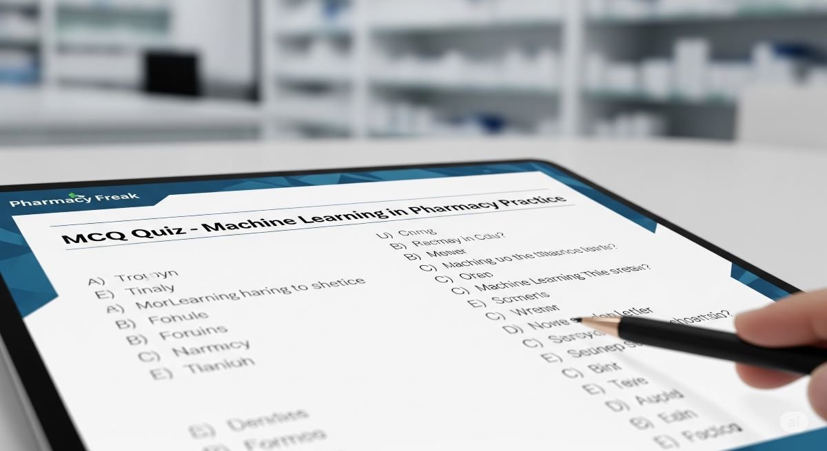 MCQ Quiz- Machine Learning in Pharmacy Practice