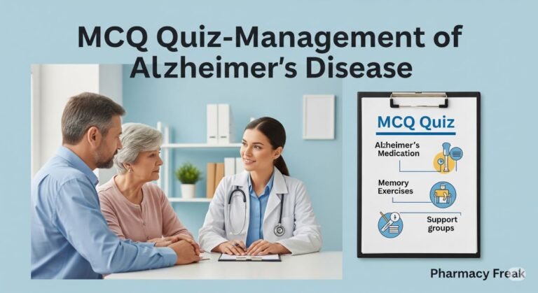 MCQ Quiz-Management of Alzheimer's Disease