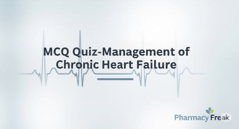 MCQ Quiz-Management of Chronic Heart Failure
