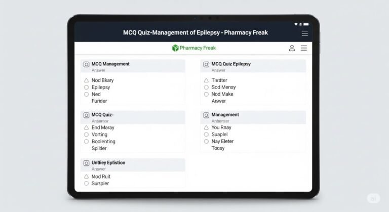 MCQ Quiz-Management of Epilepsy