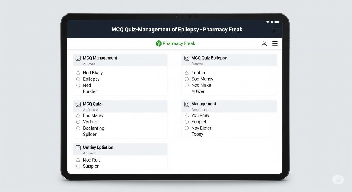 MCQ Quiz-Management of Epilepsy