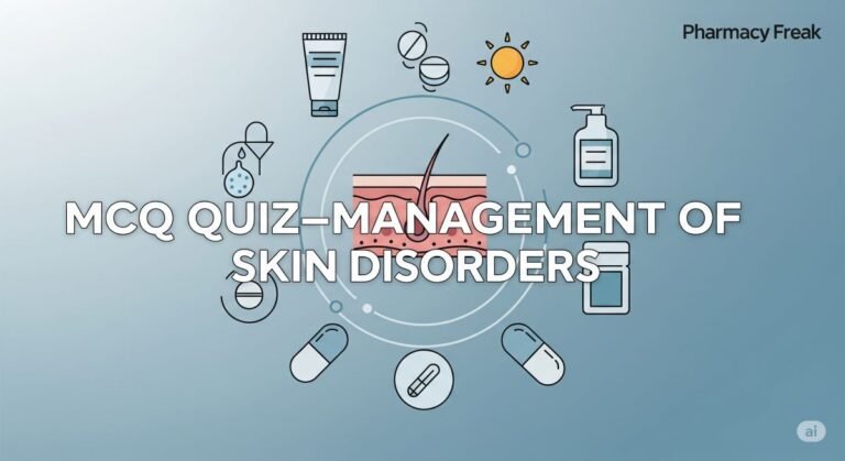 MCQ Quiz-Management of Skin Disorders