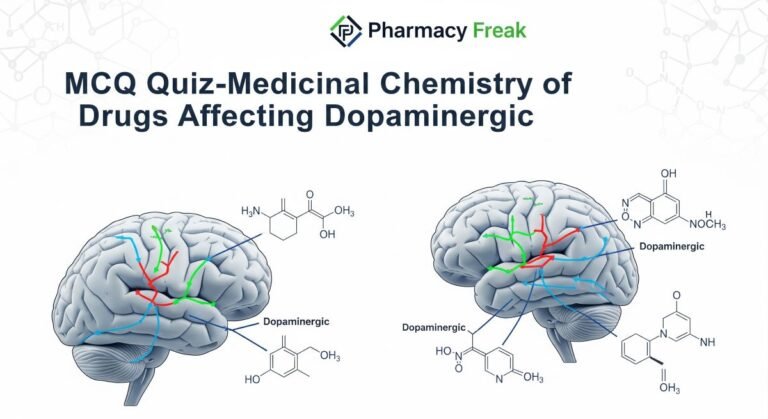 MCQ Quiz-Medicinal Chemistry of Drugs Affecting Dopaminergic Systems