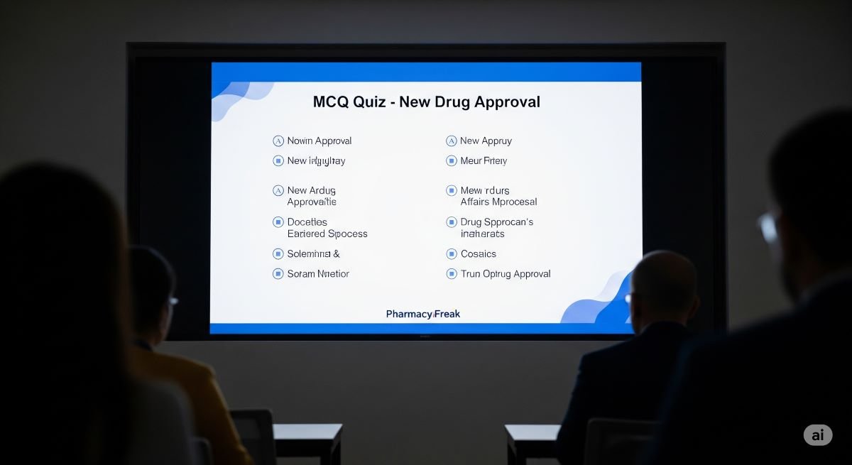 MCQ Quiz-New drug approval
