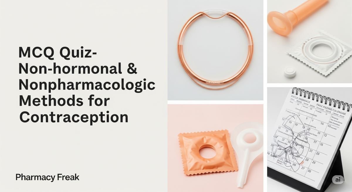 MCQ Quiz-Non-hormonal & Nonpharmacologic Methods for Contraception