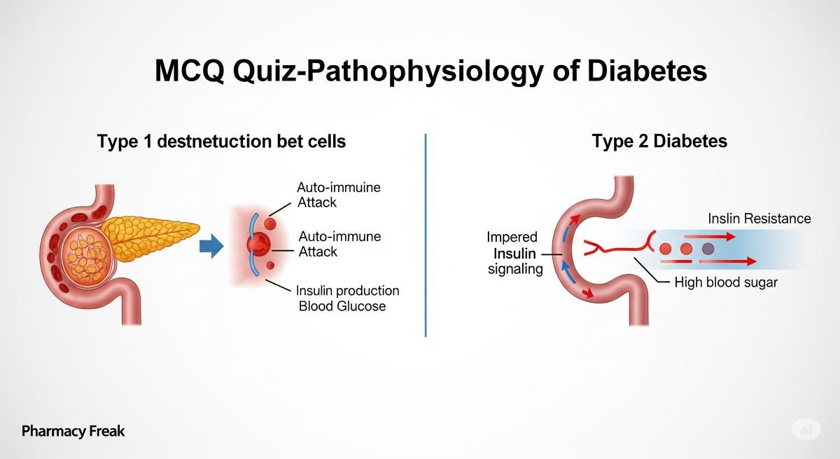 MCQ Quiz-Pathophysiology of Diabetes