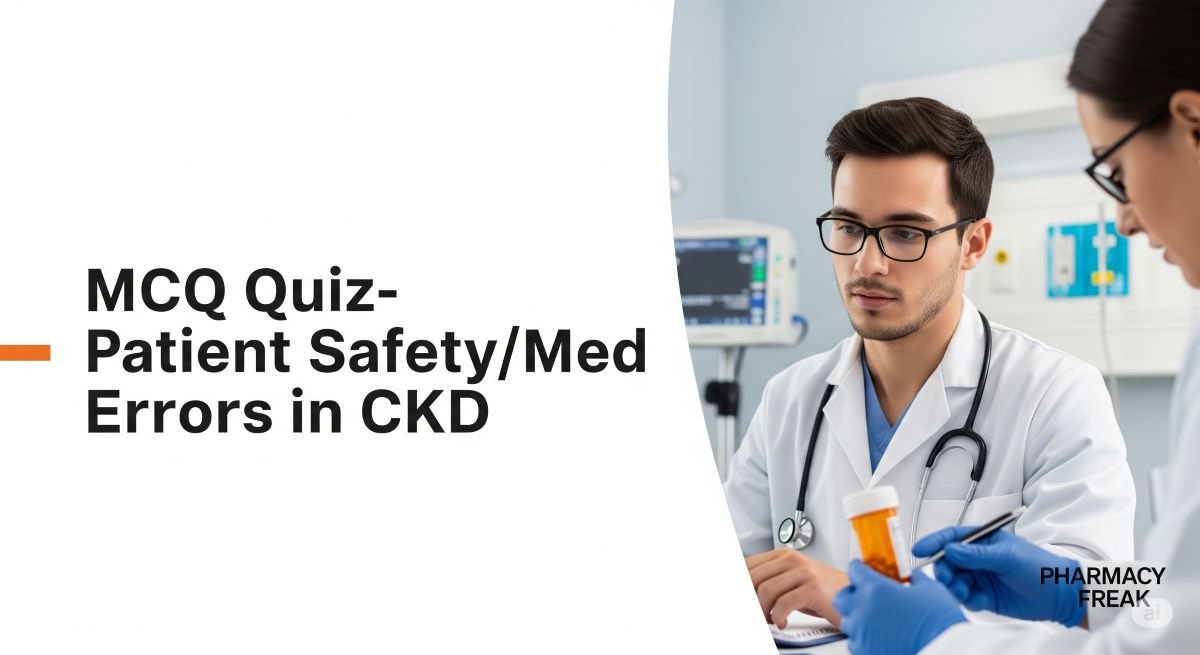 MCQ Quiz-Patient Safety-Med Errors in CKD