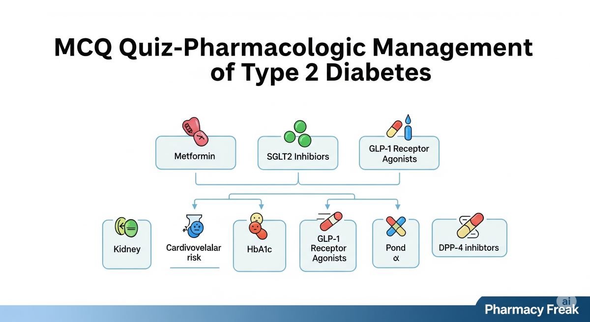 MCQ Quiz-Pharmacologic Management of Type 2 Diabetes