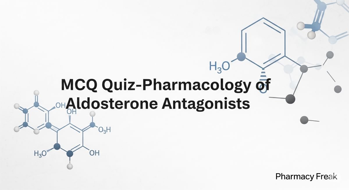 MCQ Quiz-Pharmacology of Aldosterone Antagonists