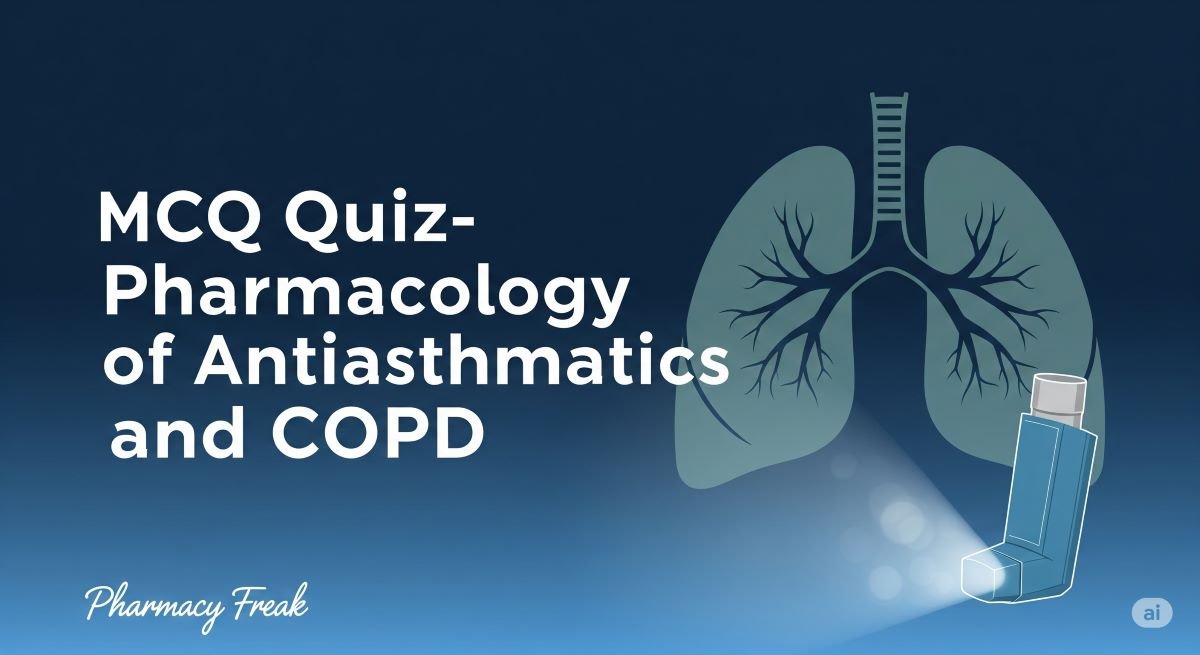 MCQ Quiz-Pharmacology of Antiasthmatics and COPD