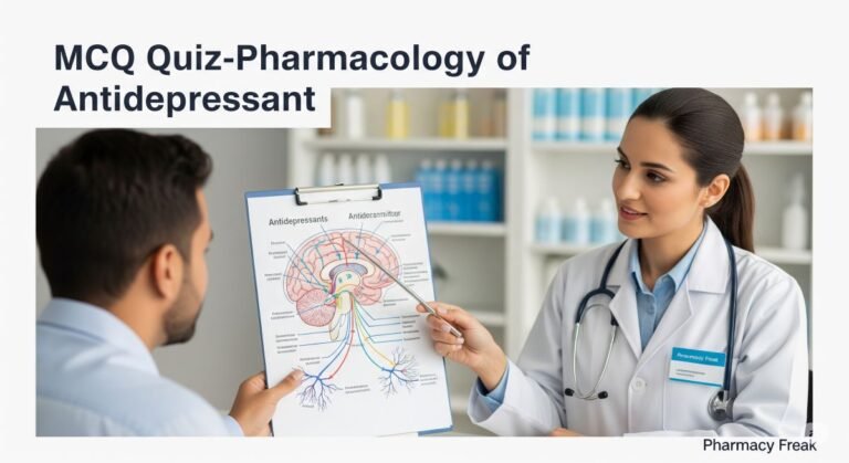MCQ Quiz-Pharmacology of Antidepressants