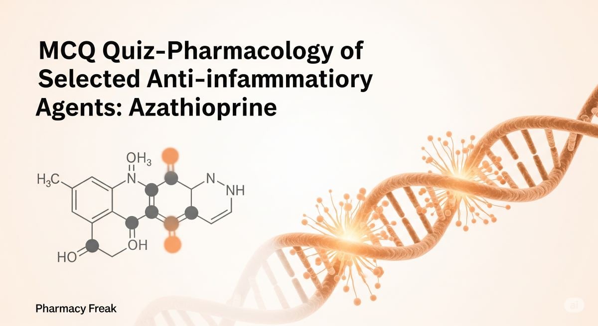 MCQ Quiz-Pharmacology of Selected Anti-inflammatory