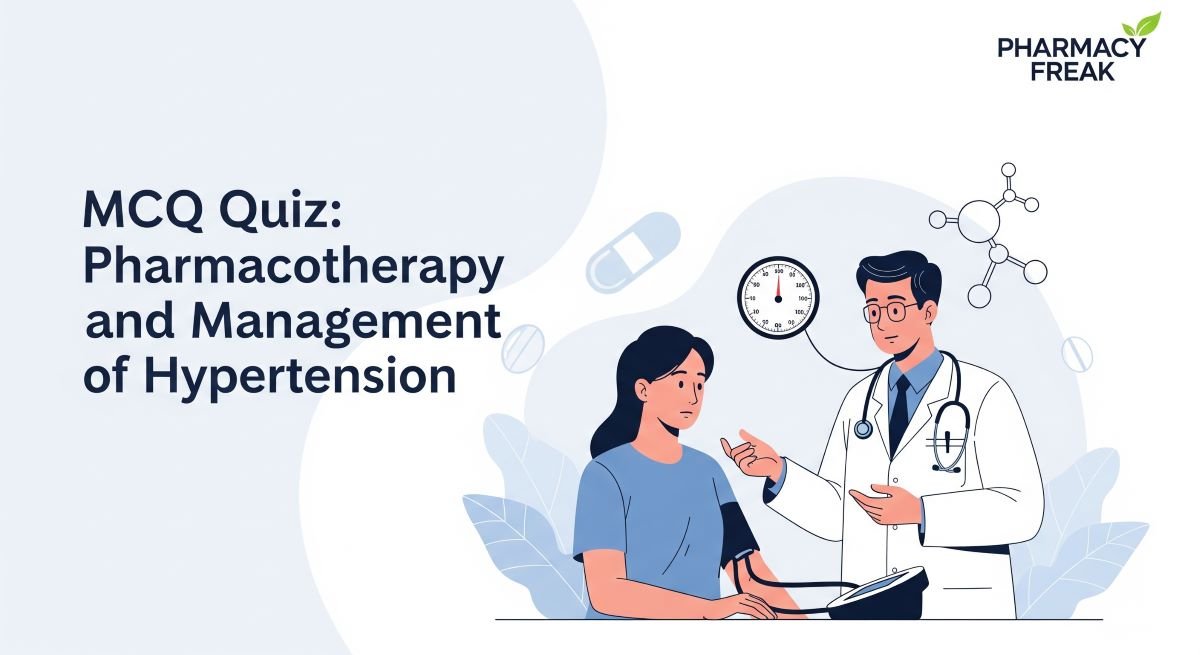 MCQ Quiz-Pharmacotherapy and Management of Hypertension
