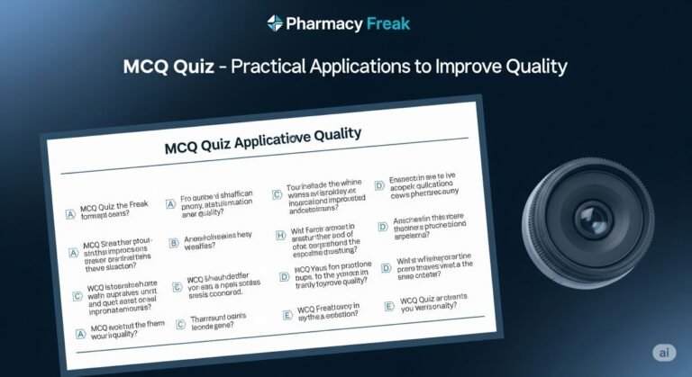 MCQ Quiz-Practical Applications to Improve Quality