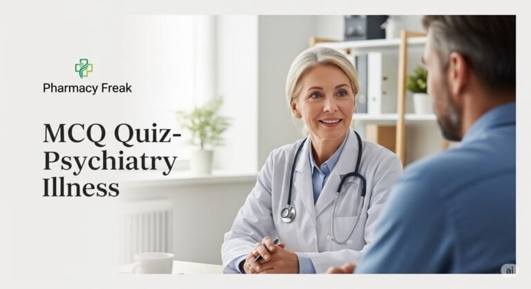 MCQ Quiz-Psychiatric Illness