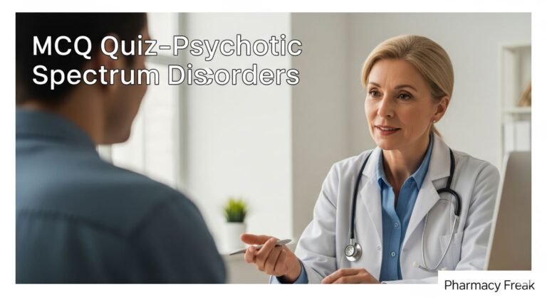 MCQ Quiz-Psychotic Spectrum Disorders