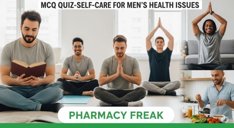 MCQ Quiz-Self-care for Mens Health issues