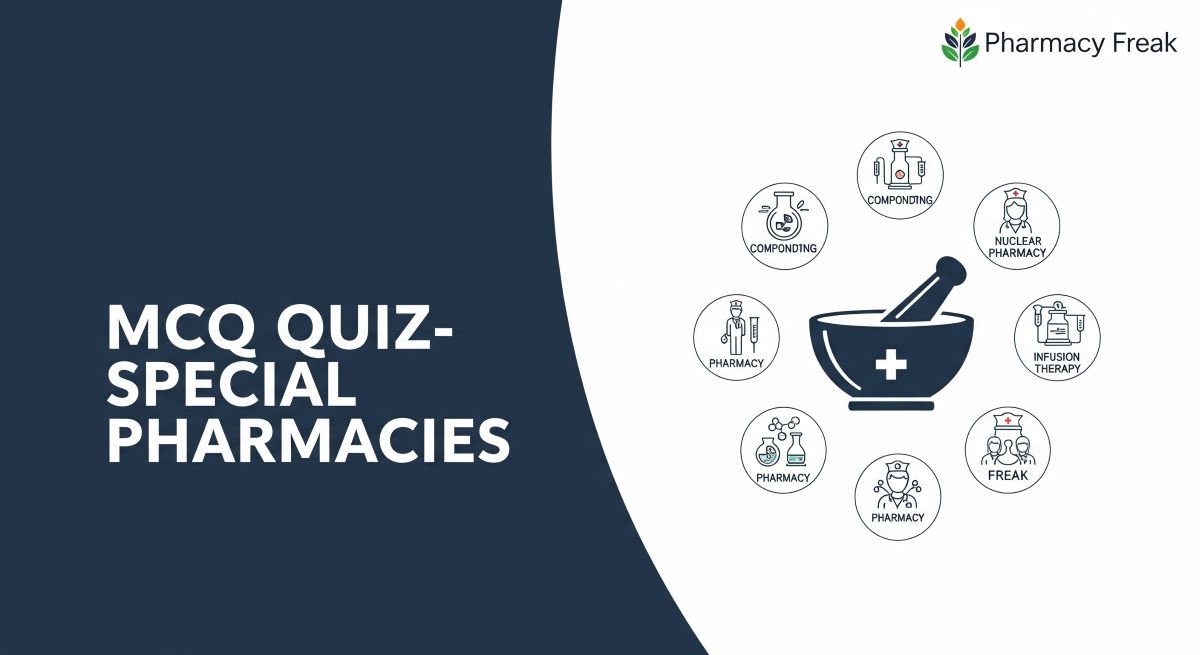 MCQ Quiz- Special Pharmacies
