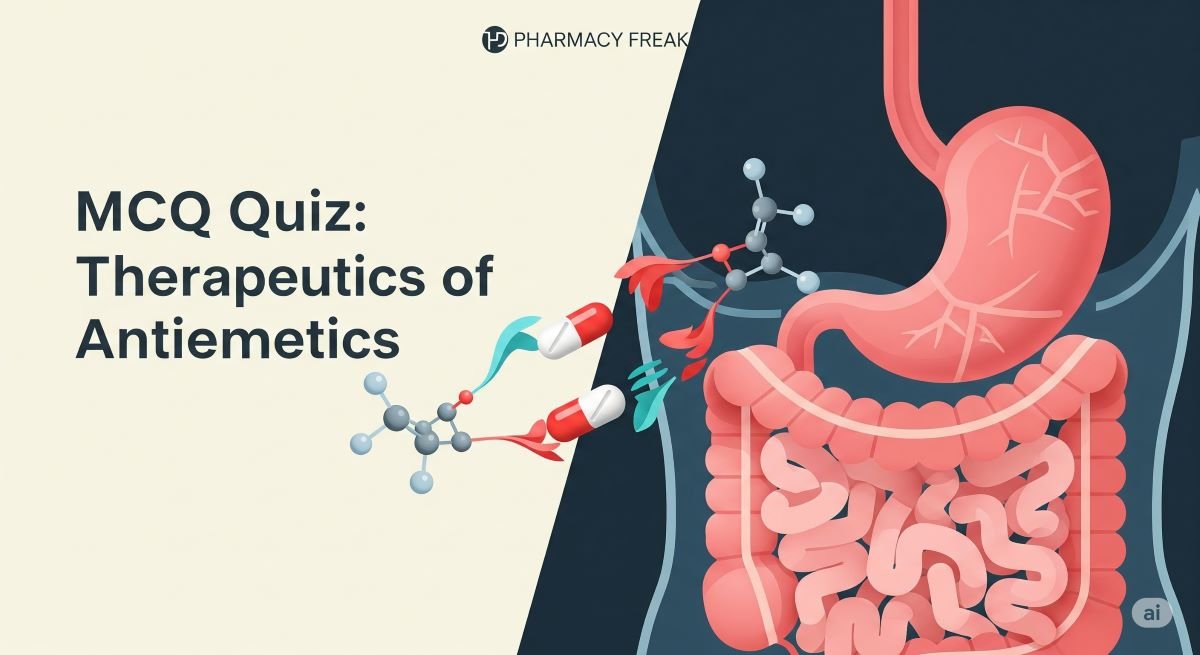 MCQ Quiz-Therapeutics of Antiemetics